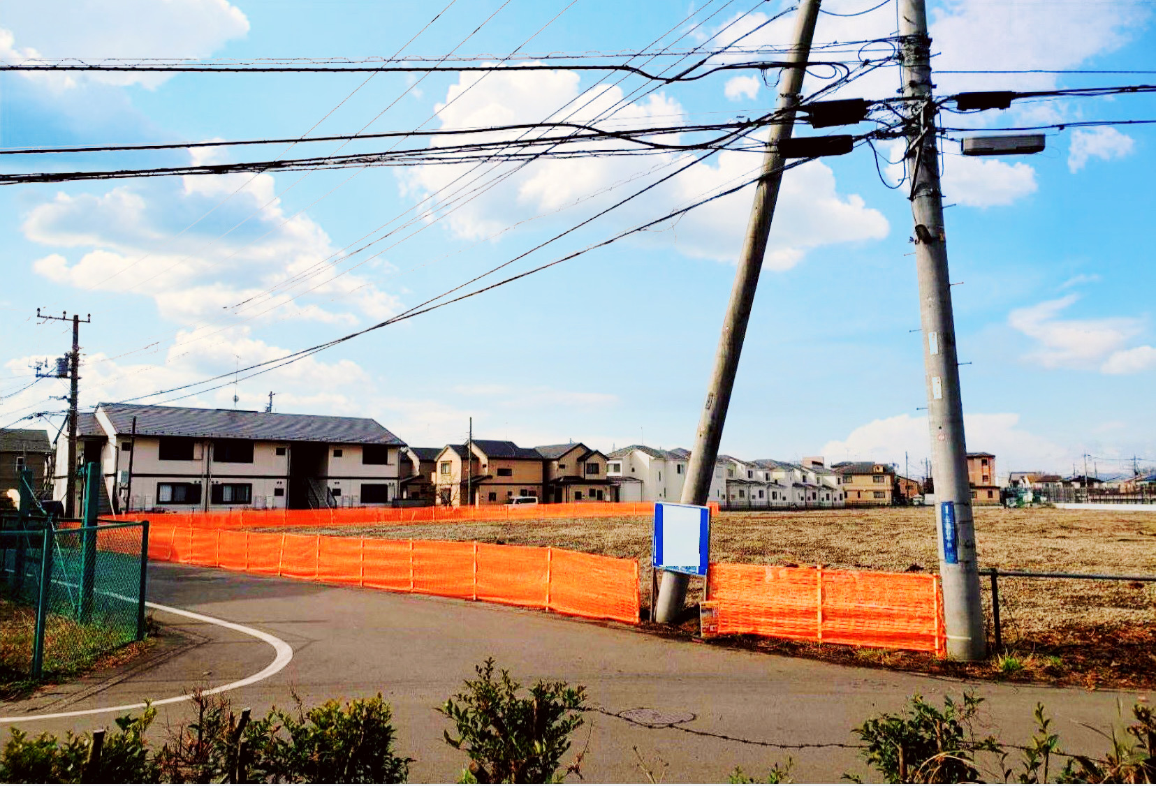 綾瀬市上土棚北３丁目　第３期　　土地分譲　事業用地　５区画